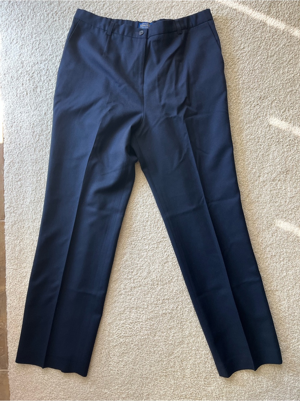 Pendleton Women’s Wool Dark Blue Dress Trousers